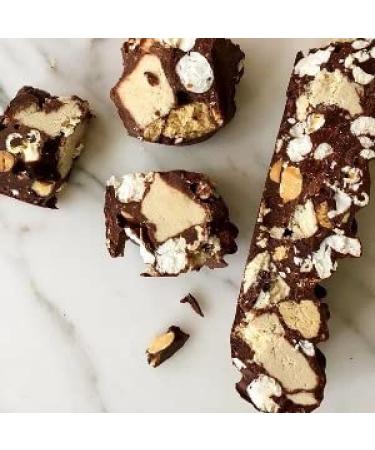 Seed + Mill - Halva - Pistachio - Vegan  Kosher  & Gluten Free - Enjoy this soft  fudgelike candy made out of sesame paste and dark chocolate. Great for snacking or as a dessert - 8 oz Pistachio 8 Ounce (Pack of 1) - Buy Online on GoSupps.com