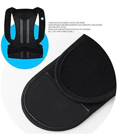 Back Posture Corrector For Women And Men Upgraded Posture Brace With 2 Supportive Bars And Comfy Underarm Pads Pain Relief Lumbar Support Shoulder Black 5XL Black 5XL - Buy Online on GoSupps.com