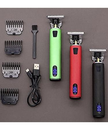 Cordless Rechargeable Hair Trimmer with LED Power Indicator | Buy Red Hair Clippers Online - Fast International Shipping - Buy Online on GoSupps.com