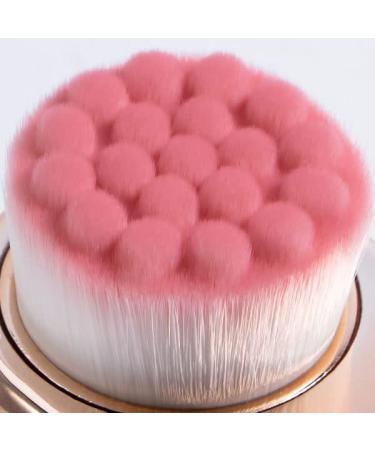 Beomeen 2 in 1 Facial Cleansing Exfoliating Brush - Ultra Fine Soft Bristles for Pore Deep Cleansing - Double Side Face Wash Scrub Brush - Gold - Buy Online on GoSupps.com