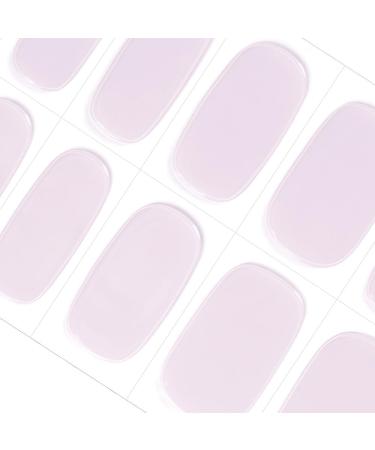 Shop Danni & Toni Violet Half Hardened Gel Nail Foils - Monochrome Purple Nail Stickers for Valentine's Day - 28 Premium Nail Wraps - Buy Online on GoSupps.com