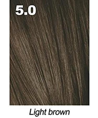 INDOLA Profession Permanent Caring Colour 60ml Tube 5.0 Light Brown Natural - Buy Online on GoSupps.com