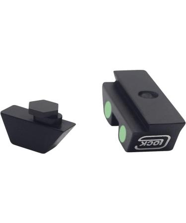 Levien Night Sights - Glow in Dark for Glock 17/17L, 19, 22-27, 28-39 - Non-Tritium with Assembly Tools - Buy Online on GoSupps.com