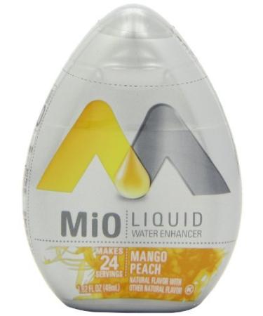 MiO Liquid Water Enhancer Peach Mango 1.62 Ounce (Pack of 12) by Mio