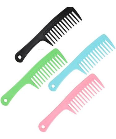 Comb Hair Care Hair Comb Large Tooth Comb Wide Tooth Straight Hair Comb Curly Hair Comb Multi-color Choice Sturdy and Durable Home Travel Portable Hair Brush (Color : E1pc Size : Large) L E1pc - Buy Online on GoSupps.com