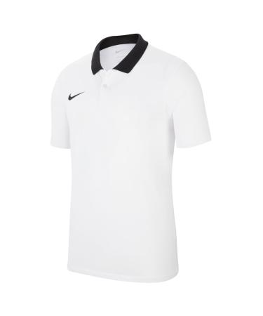 Nike Men's M NK Df Park20 Polo Ss Short Sleeve Polo XL White/Black/Black
