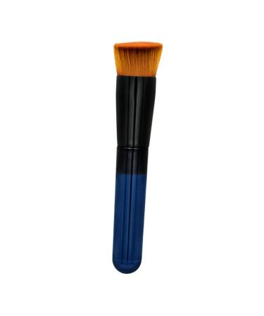 minkissy Inclined Flat Head Makeup Brush Women Cosmetics Brush Foundation Makeup Brush Blush Brush Doll Cake Pan Mahjong Earrings Women Brush for Makeup Fluffy Tool Miss Acrylic 11.5x2cm Black