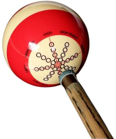 Enajucy Billiards Cue Ball  Standard Table Training Pool Ball for America Pool Eight Ball 57.2mm/2.3in Diameter 57.2mm/2.3" - Buy Online on GoSupps.com