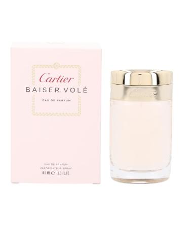 Cartier Baiser Vole By Cartier For Women Eau De Parfum Spray 3.3 Oz 3.3 Fl Oz (Pack of 1)