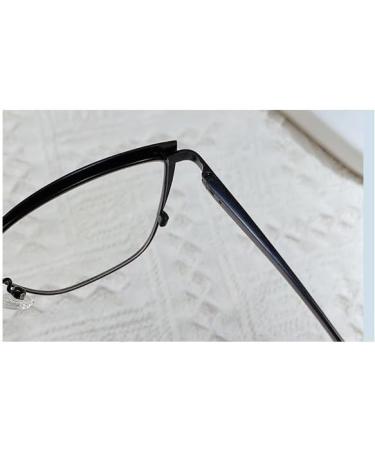Fuqinqingoz Cat Eye Oversized Reading Glasses - Blue Light Blocking Glare-Free Trendy Flat Lighting Mirror - Size +200 (Color: C6) - International Shipping Available - Buy Online on GoSupps.com