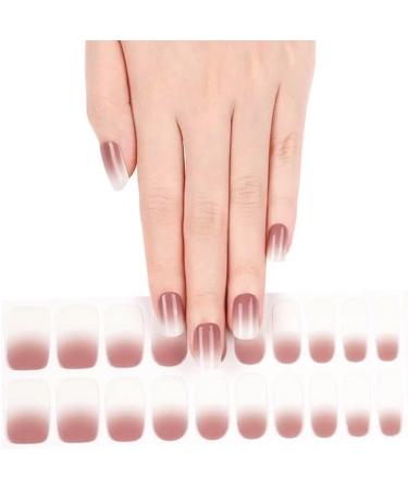 Zaubern gel4Home - Premium UV Nail Wraps & Foils | Semi-Cured Gel Nails (Babyboomer Dark) | Shop Internationally - Buy Online on GoSupps.com