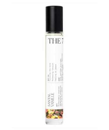 Santal Vanille Eau de Parfum 0.33 oz Rollerball Spicy 1 Count (Pack of 1)