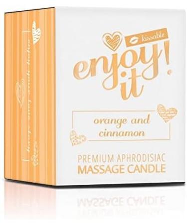 Buy 70ml Orange & Cinnamon Massage Candle - MAGNETIFICO Enjoy It! | International Shipping Available - Buy Online on GoSupps.com