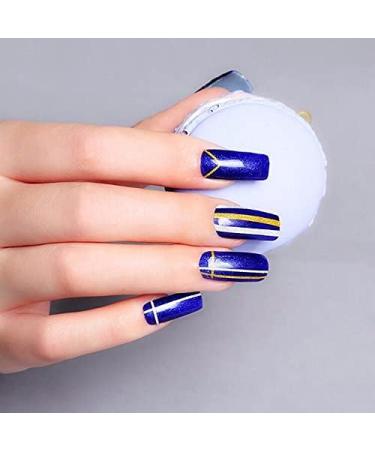 30 Rolls Laser Gold Silver Glitter Nail Art Striping Tape Lines Width 1mm-Striping Tape for Nail Art-Nail Striping Tape Foil-Nail Striping Tape Thick-Nail Striping Tape with Dispenser-Self-Adhesive DIY Nail Art Tape Golder - Buy Online on GoSupps.com