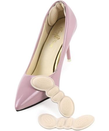Mobestech 6 Pairs Women's High Heels Insoles - Cushioned Shoe Inserts for Dressy Heeled Boots & Low Heels | Comfort & Support for Grinding Feet - Buy Online on GoSupps.com