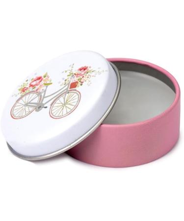 Puckator Julie Dodsworth Pink Botanical Lip Balm in a Tin - Lip Care Stick Balms Chapstick Holiday Essentials For Women Family - Lipbalm Moisturiser Exfoliator Cream - Pretty Cute Lip Blam Bam - Buy Online on GoSupps.com