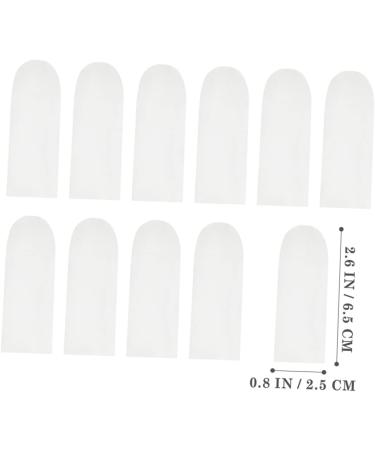 Sosoport 400 Pcs Cotton Finger Cots - Thumb Protectors & Fingertip Covers | Stretch Cotton Protective Sleeves for Work & DIY - Buy Online on GoSupps.com