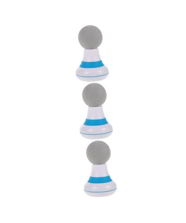 Fomiyes 3 sets of mini massage devices deep fabric hand massage devices portable massage lying portable massager muscle massage gauge body massager handy tool small pocket ABS
