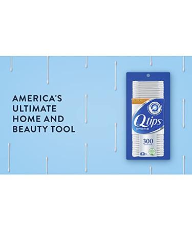 Q-tips Antimicrobial Swabs - 100% Cotton, 300 Count (Pack of 12) - Buy Online on GoSupps.com