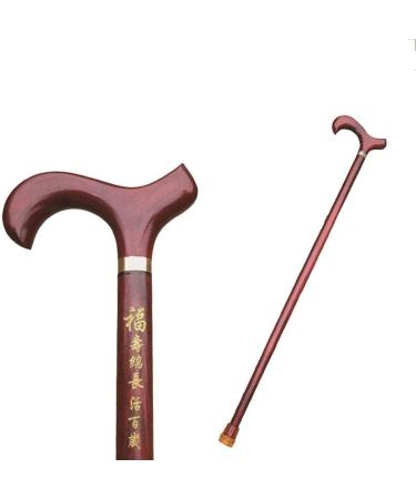 Solid Wooden Walking Cane Wood Canes Walkers for seniors Old Man's Solid Wood Cane Elm Anti-slip Durable Elderly Walking Sticks Fashion Faucet Walking Stick rollator walker Durable Mobility Aid for E - Buy Online on GoSupps.com