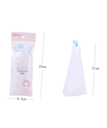 HAPINARY Foaming Net Soap Net Multi-purpose Face Wash Handmade Bubble Soap Gentle Cleansing Double Layer Gauze Face Cleanser - Buy Online on GoSupps.com