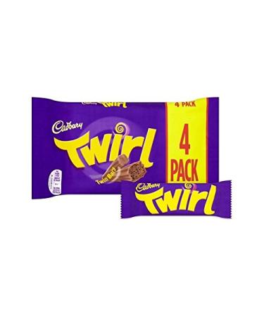Cadbury Cadbury Twirl 4 X 34G - Pack of 6