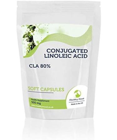Conjugated Linoleic Acid 500mg - CLA 60 Soft Capsules | Mailbox Friendly Shipping - Buy Online on GoSupps.com