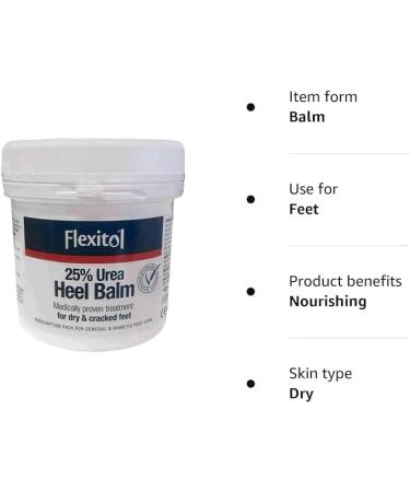Flexitol Heel Balm 500g - Intense Moisturizer for Dry Cracked Heels - Buy Online on GoSupps.com