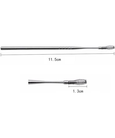 Healeved Cleaning Tools Cleaning Tools Cleaning Tools 10 pcs Stainless Steel Professional Ear Pick Earwax Removal Kit Ear Curette Ear Pick Earwax Cleaning Kits Cleaning Kits Cleaning Kits 11.5x0.5cmx2pcs Silverx2pcs - Buy Online on GoSupps.com