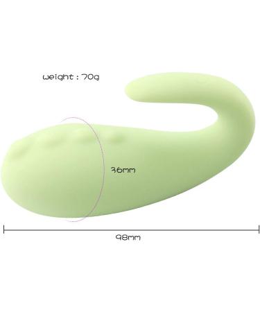 Magnetic Therapy Waterproof Remote Control Wand - Mini Vibrate Intensities for Relaxation & Relationships - Green - Buy Online on GoSupps.com