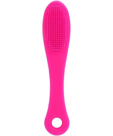 Qukaim Face Cleansing Brush Silicone Face Cleansing Finger Brush Pore Cleaner for Blackhead Removal Dark Rose Red - Buy Online on GoSupps.com