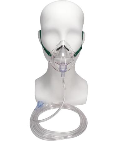 Medical Oxygen Mask and Tube 1.8m - CE Marked (1 mask) - Buy Online on GoSupps.com