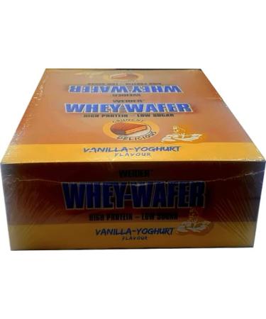 Whey-Wafer, Vanilla Yoghurt - 12 bars