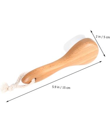 minkissy Facial Cleaning Brush Exfoliating Facial Brush Skin Cleaning Scrub Brush Pore Scrub Face Cleanser Facial Cleansing Brush Beech Face Brush Cleasing Milk Pores Bamboo 1pc - Buy Online on GoSupps.com