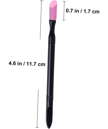 Mikinona Nail Tool Pusher Nails Tools Nail Art Pusher Cuticle Pusher Pen Cuticle Trimmer Tool Nail Polished Pen Manicure Tools Nail Engraving Pen Grinding Stick Black Kit Quartz T Tool - Buy Online on GoSupps.com