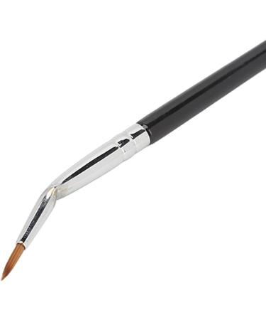 Bent Liner Makeup Brush Brush for Gel or Powder Application Vegan Cruelty Soft Fiber Hair with Wet and Dry Dual Use - Buy Online on GoSupps.com
