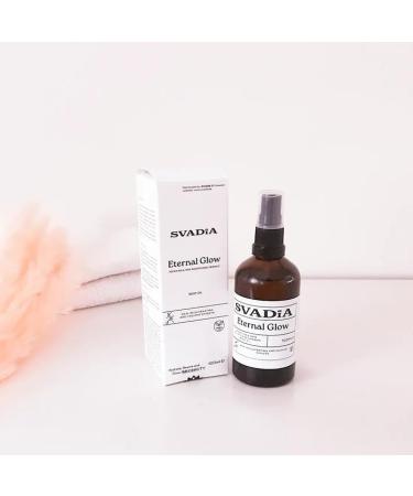  Svadia Eternal Glow Organic Body Oil 100ml | Skin Repairing Firming & Reducing Cellulite Oil with Arnica Centella & Ginkgo | Body Oil for Radiant Skin - Buy Online on GoSupps.com