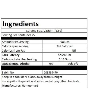 Homeomart.com Selenium Homeopathy Pellets (Pills) in 30C Potency Pack of 3 - Buy Online on GoSupps.com