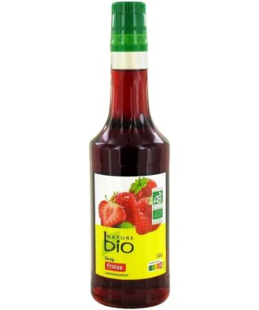 Nature Bio Strawberry Syrup 50cl Pack of 4 - Buy Online on GoSupps.com