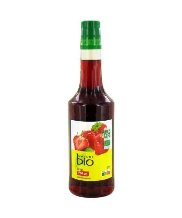 Nature Bio Strawberry Syrup 50cl Pack of 4
