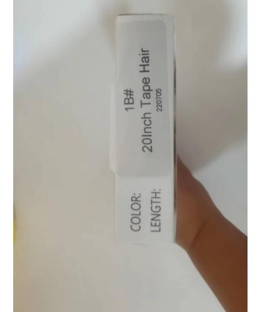 Yilite 50cm Real Remy Dark Brown Tape In Hair Extensions | 20 Pieces 50g - Natural & Smooth - Buy Online on GoSupps.com