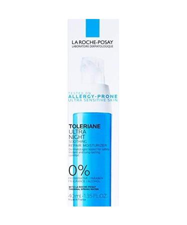 La Roche-Posay Toleriane Ultra Night Cream for Face - Intense Soothing Moisturizer with Vitamin E - Allergy Tested for Sensitive Skin - Buy Online on GoSupps.com