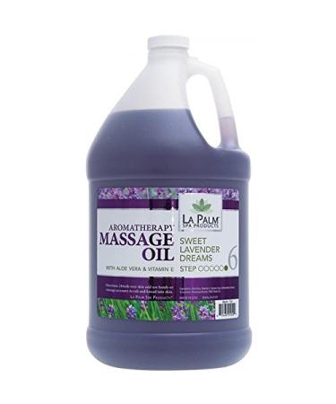 La Palm - Massage Oil Sweet Lavender Dreams- gallon size