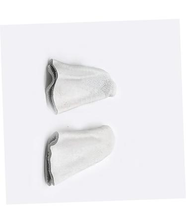 FRCOLOR Finger Guard 5pcs - Protective Finger Sleeves & Thumb Covers for Injury Prevention Heat Insulation & Nail Protection - White & Gold - Buy Online on GoSupps.com
