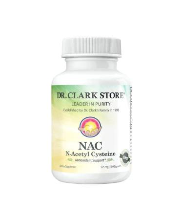 Dr Clark Store N-Acetyl Cysteine 575 mg 100 Gelatin Capsules