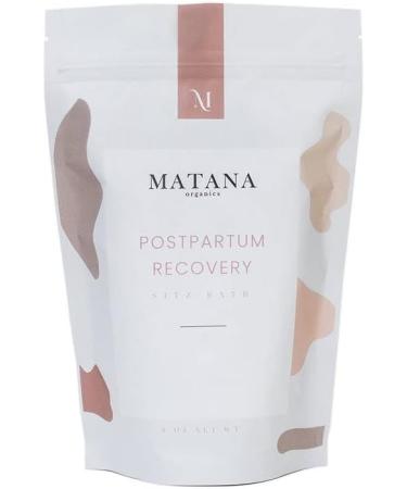 Matana Herbal Sitz Bath Soak - Postpartum & Hemorrhoid Care Relief | 100% Natural Epsom Salt with Organic Rose Bud & Lavender | 8oz Vegan - Buy Online on GoSupps.com
