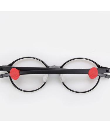 Beavorty Anti-Slip Glasses Ear Hooks - 20 Pairs Comfortable Silicone Sleeves for Glasses & Sunglasses - Red Accessories - Buy Online on GoSupps.com