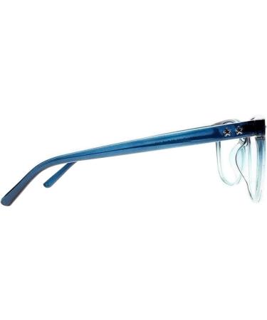 Shop Stylish Women's Oversized Stars Pattern Reading Glasses | +4.0 to +6.0 | Aqua 4.5x | International Shipping Available - Buy Online on GoSupps.com