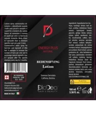  DIODEA Diodea Energy Plus Redensifying Anti-Hair Loss Replenishing Lotion 100ml - Buy Online on GoSupps.com