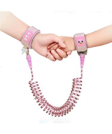 2 Pack Toddlers Safety Wrist Link - 2.5M / 8.2 ft Length - 360Rotate, Night Vision, Anti Lost, Child Lock Band - Buy Online on GoSupps.com